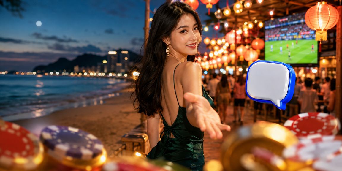 Không khí chợ đêm Côn Đảo với người dùng chơi casino qua ứng dụng di động